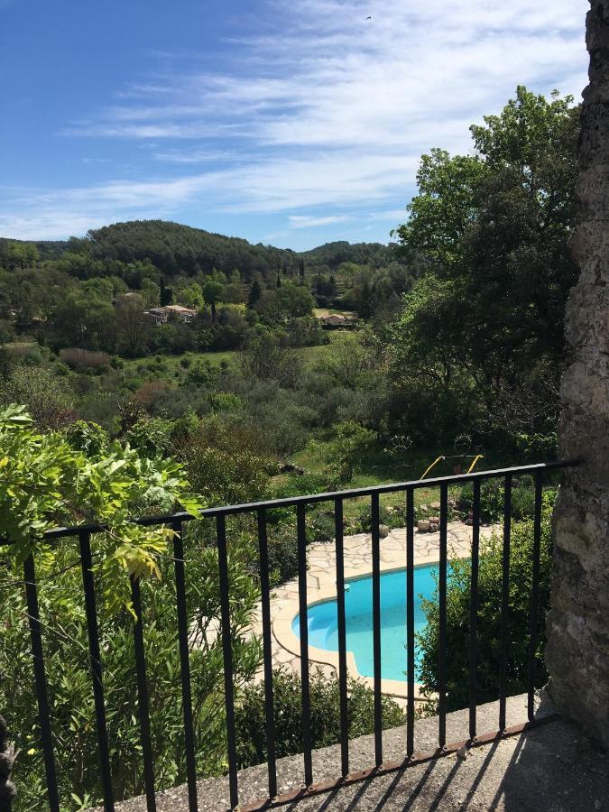 La Parenthese Du Var - Gite Avec Grande Terrasse Vue Sur Piscine Saint-Antonin-du-Var Luaran gambar