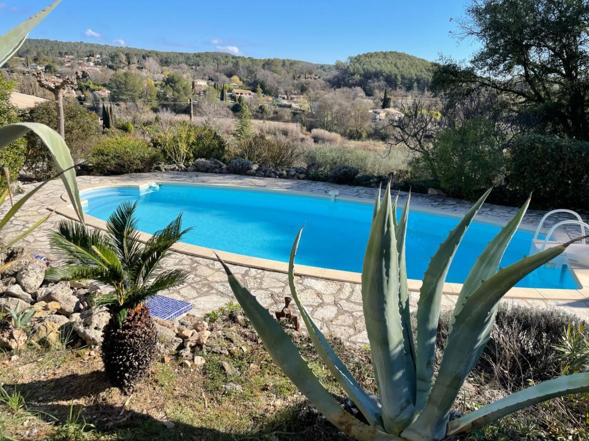 La Parenthese Du Var - Gite Avec Grande Terrasse Vue Sur Piscine Saint-Antonin-du-Var Luaran gambar